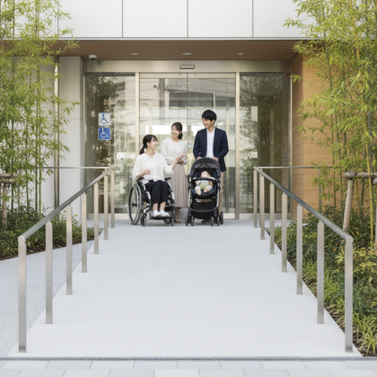 車椅子やベビーカーのゲストを招待！バリアフリーの確認ポイント アイキャッチ