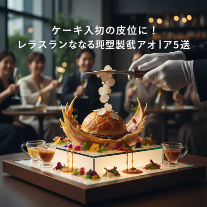 ケーキ入刀の代わりに！レストランならではの料理演出アイデア アイキャッチ