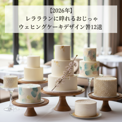 ウェディングケーキのデザイン集！レストランに映えるおしゃれケーキ アイキャッチ