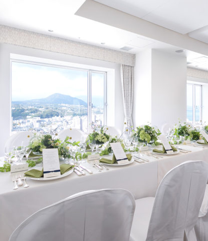 少人数結婚式,家族婚,会食ウェディング,大分,ホテル日航大分オアシスタワー