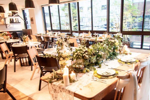 少人数結婚式,家族婚,お食事会ウェディング,大阪,カフェガーブ