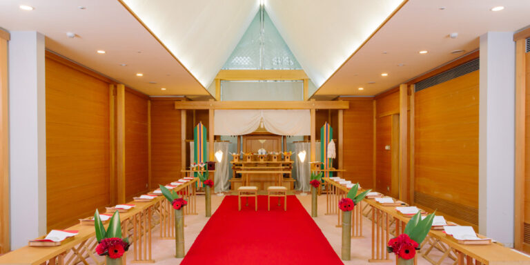 神社挙式,神前式,北九州,ホテルクラウンパレス北九州　神殿