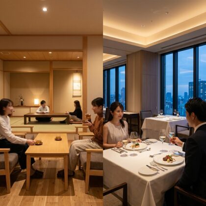 ゲストハウスとレストランの違いとは？費用と雰囲気を比較 アイキャッチ