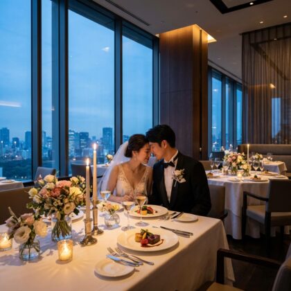 レストランウェディングが向いているカップルの特徴5選 アイキャッチ