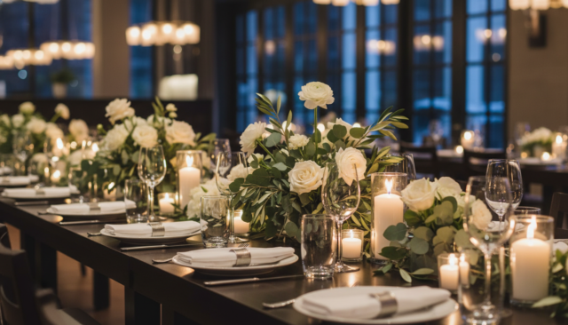 装花代を抑えつつおしゃれに見せる！レストラン装飾のアイデア - 1