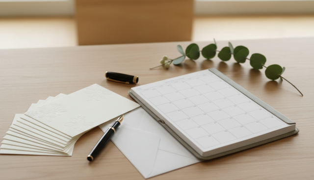 招待状はいつ送る？少人数・会費制レストラン婚のスケジュール - 2