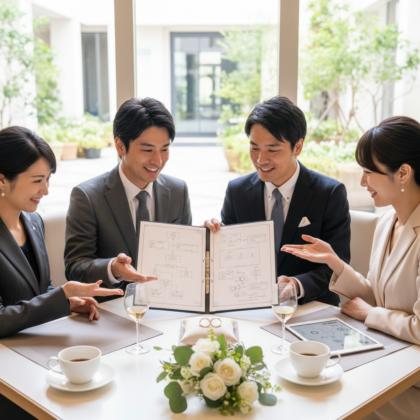 レストランウェディングの打ち合わせ回数と流れを大公開 アイキャッチ