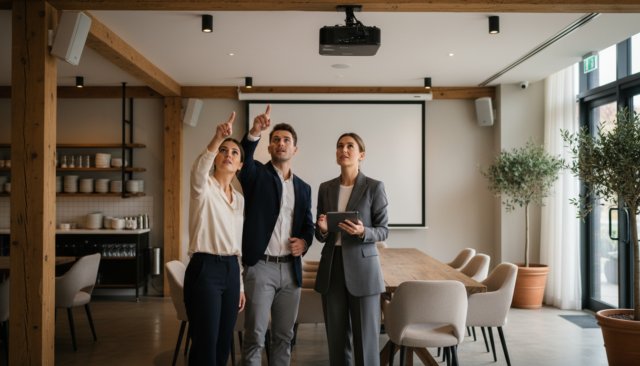 音響・プロジェクター設備は大丈夫？レストラン婚の機材確認 - 2