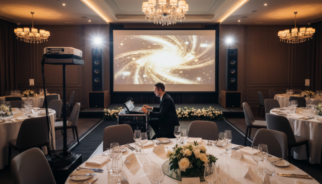 音響・プロジェクター設備は大丈夫？レストラン婚の機材確認 - 3