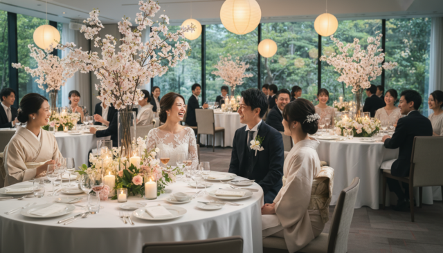 歓談メインの結婚式って間が持つ?間延びさせない工夫 - 1