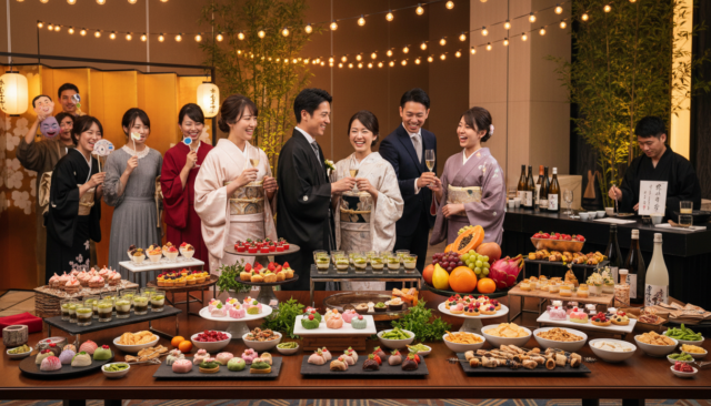 歓談メインの結婚式って間が持つ?間延びさせない工夫 - 2