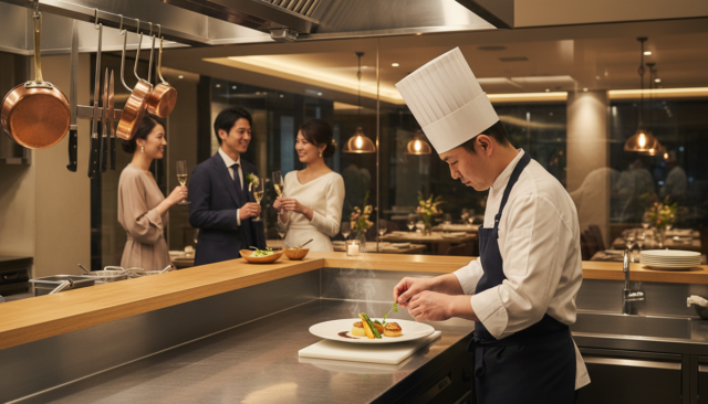 ケーキ入刀の代わりに！レストランならではの料理演出アイデア - 1