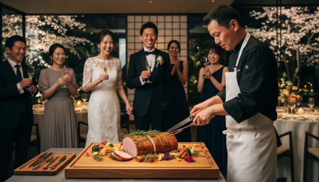 ケーキ入刀の代わりに！レストランならではの料理演出アイデア - 2