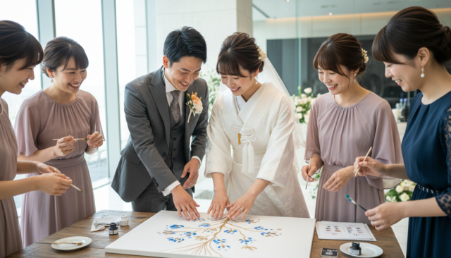 ゲスト参加型の演出！結婚証明書の代わりになるアイデア - 1