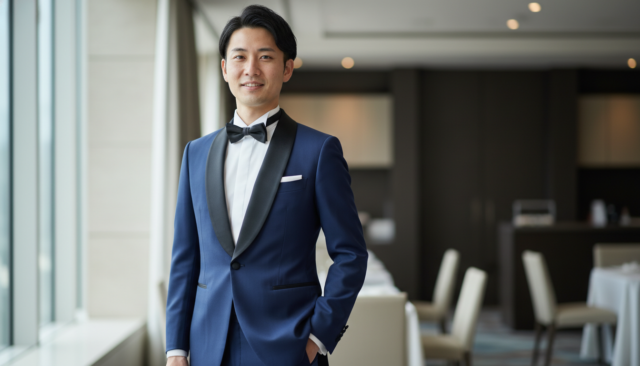 新郎衣装もおしゃれに!タキシード・カジュアルスーツの着こなし術 - 1