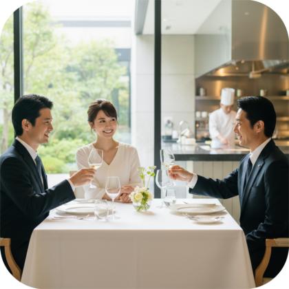 親への挨拶で「レストランウェディング」を納得してもらう説明のコツ アイキャッチ