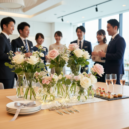披露宴と二次会の中間？「1.5次会」のメリットとおすすめプログラム アイキャッチ