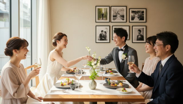 フォトウェディング＋食事会の新しい結婚式のカタチ - 1