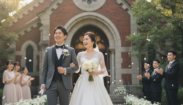 カトリック築地教会 結婚式 - 3
